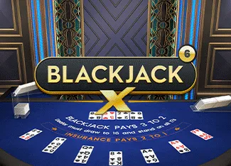 Blackjack X 6 - Azure - MG138